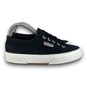 Superga 2750 Cotu Classic Sneakers S000010 F83 Low Top Black Youth 5 Women 6.5